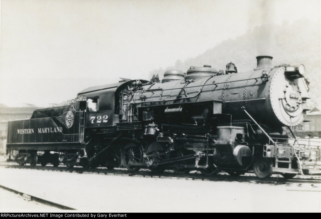 WM 2-8-0 #722 - Western Maryland